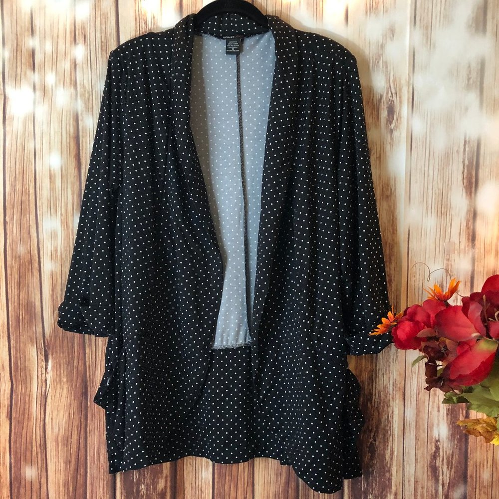 Robert Louis Plus Size Open Cardigan